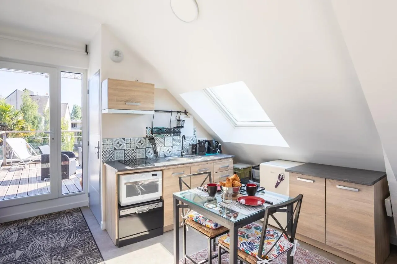 Teranga - Studio Avec Grande Terrasse Dans Rennes Apartment
